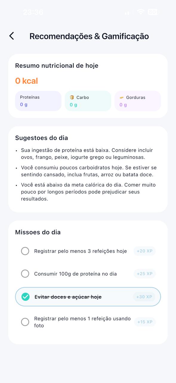 Recomendações & Gamificação
